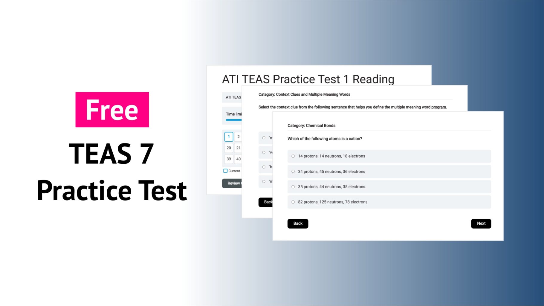 Free ATI TEAS 7 Practice Test Smart Edition