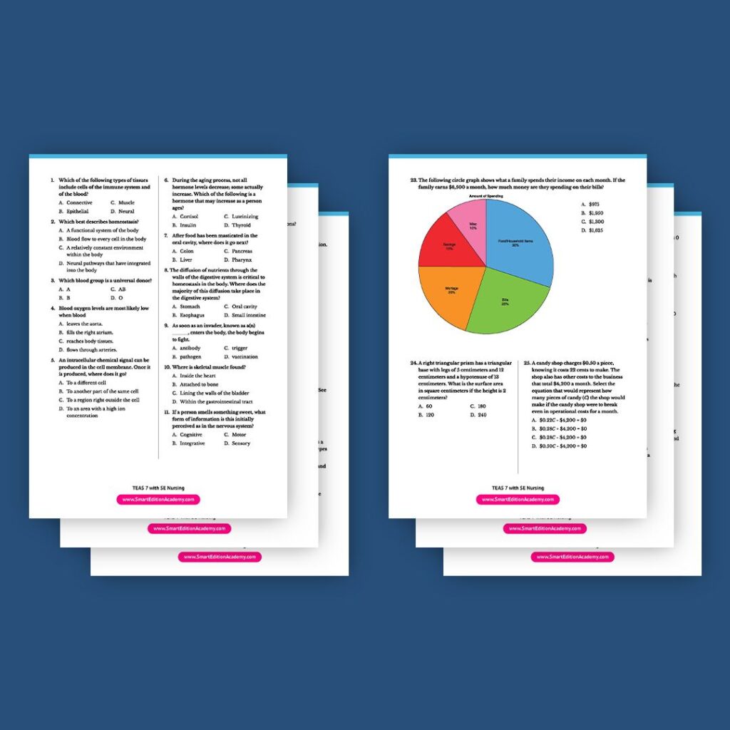 TEAS Practice Test PDF - Graphic 2 - Square