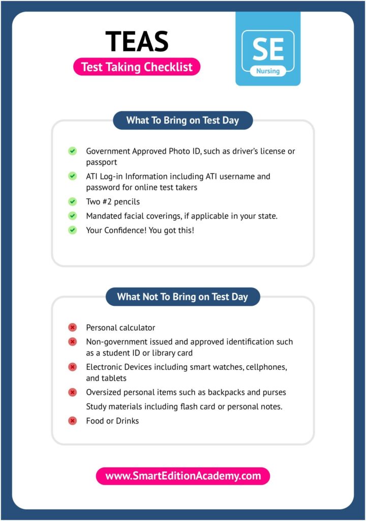 What To Bring On Your TEAS Test Day?